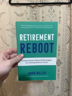 Retirement Reboot by Mark Miller - Teal & Navy Paperback